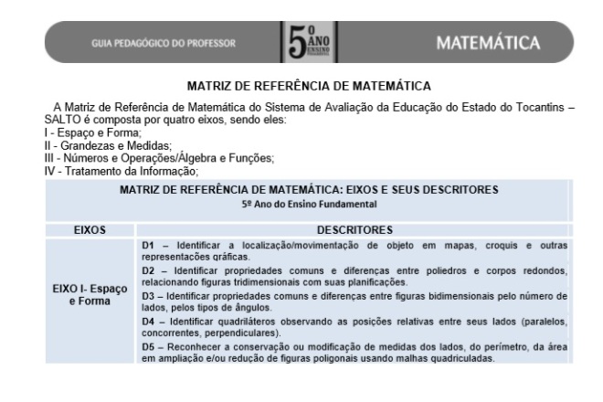 QUIZ DE MATEMÁTICA - 07 - DIVERSAS HABILIDADES - 4º ANO E 5º ANO